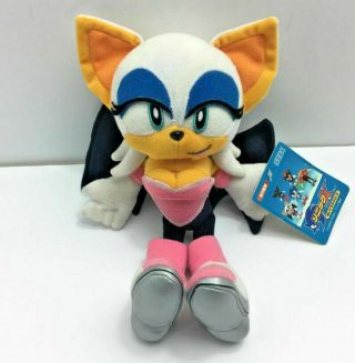 Rouge The Bat Plush Sonic The Hedgehog X Ufo Japan Vol 2 Segaprize 2004 Rare