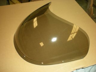 EXTREMELY RARE AMF HARLEY SPORTSTER NOS XLCR 1000 CAFE RACER WINDSHIELD PART 3