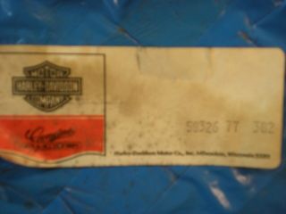 EXTREMELY RARE AMF HARLEY SPORTSTER NOS XLCR 1000 CAFE RACER WINDSHIELD PART 5
