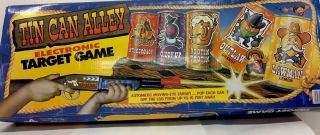 Vintage Tin Can Alley Electronic Shooting Game By Tyco (C27) 5