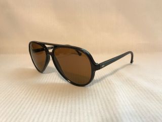 Vintage Rare Bausch & Lomb Ray Ban Brown France Bolle Sunglasses