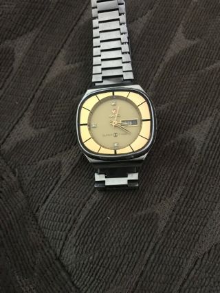 Vintage Lady Rado Time Automatic Swiss Made Watch.  Day And Date