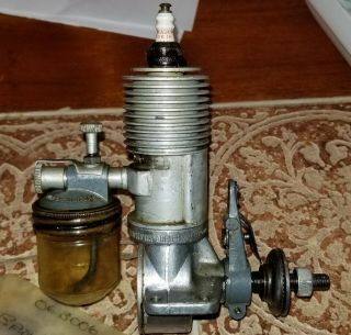 Brown Junior B Vintage Model Airplane Engine 1941