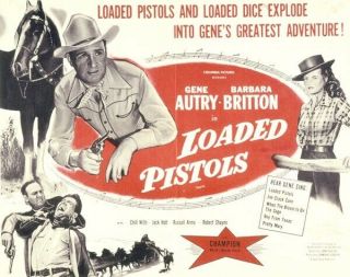 Vintage Movie 16mm Loaded Pistols Feature 1948 Film Drama Western