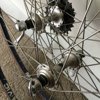 Vintage Campagnolo Record x Mavic SSC blue anno rims 12