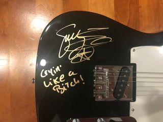 SULLY ERNA signed autographed telecaster guitar GODSMACK LYRICS RARE 2