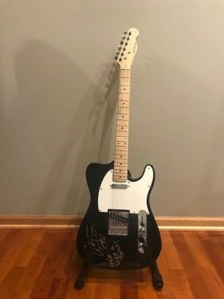 SULLY ERNA signed autographed telecaster guitar GODSMACK LYRICS RARE 3