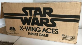 Vintage Rare 1977 STAR WARS Kenner Toys X - Wing Aces TARGET GAME w/BOX pre - video 4