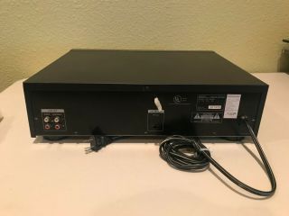 Vintage Sony 10 CD Compact Disc Changer Player Model CDP - C910 5