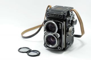 Exc,  Rare Rollei Rolleiflex 2.  8c Camera W/ Schneider Xenotar 80mm F2.  8