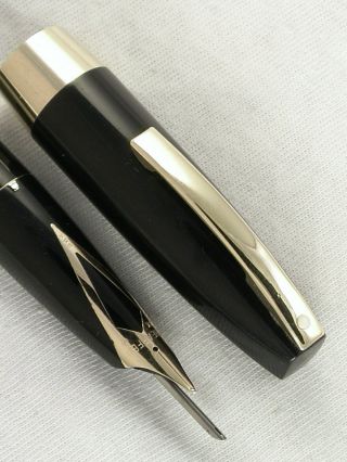 Vintage 1960s Sheaffer Pfm Iii " Pen For Men " Fountain Pen 14k Nib Restored