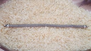 Tabra Sterling Silver Connector Bracelet 6.  75 "