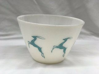 Vintage Fire King Gazelle Mixing Bowl Made In The Usa Oven Ware 11