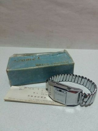 Rare Vintage Comet Watch Lighter,  1940 