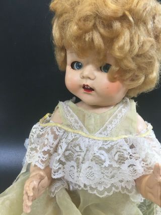 Vintage Pedigree Doll - Walking Blinking - 21 Inch