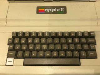 Vintage Apple II,  Plus Computer AA11040B w 2 Disk Drives - Powers Up - No Monitor 5
