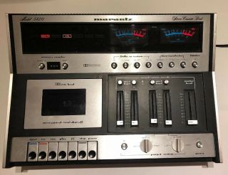 Vintage Audiophile Marantz Model 5420 Stereo Cassette Tape Deck Player Mixer