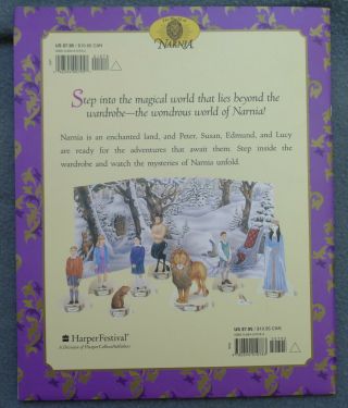 Narnia Book Paper Dolls The Lion The Witch and Wardrobe C.  S Lewis Rare 2