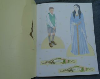 Narnia Book Paper Dolls The Lion The Witch and Wardrobe C.  S Lewis Rare 3