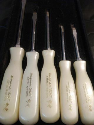 Snap - Tools Vintage " 500 " Limited Edition Pearl White Screwdriver Set