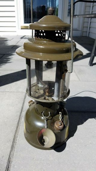 Vintage Coleman Mil - Spec Military Lantern 252a Vietnam 9/69