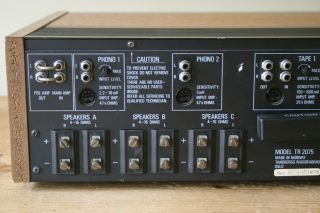 Classic Vintage Tandberg TR 2075 Stereo Receiver / Tuner Amplifier - Faulty 9