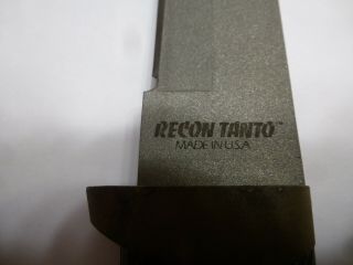 Vintage Cold Steel Recon Tanto with Sheath & Box 3