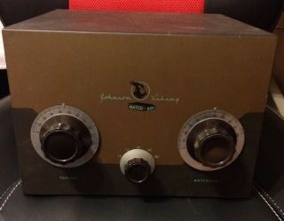 Vintage E.  F.  Johnson Viking Matchbox Antenna Tuner 250 - 23