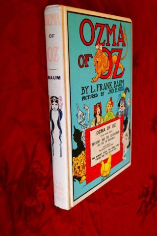 Ozma of Oz,  1907 white series,  Reilly & Lee.  Rare vintage 2