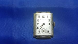Vintage Bulova 21 jewels Men ' s Watch 10K GF Case 8