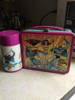 Vintage Friends Lunchbox & Thermos - Wonder Woman (dc 1976) C - 8