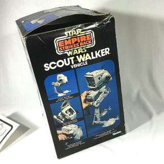 VINTAGE Star Wars EMPIRE Strikes Back SCOUT WALKER Vehicle Kenner 1982 6