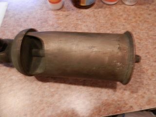 vintage brass steam whistle 3 1/2 