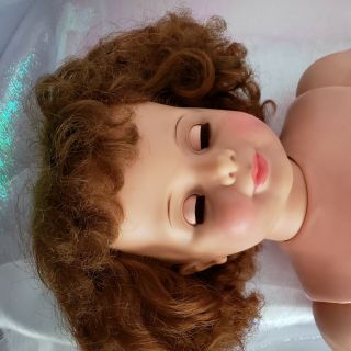 Ideal Patti Playpal RARE RED EYELASHES 35” Cinnamon Curly Top 8