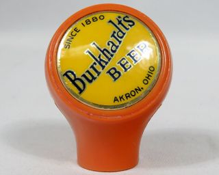 Vintage Burkhardts Beer Ball Tap Knob Handle Akron Ohio Bastian Bros.  Rochester