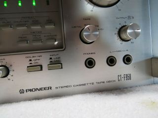 Vintage Pioneer CT - F950 Cassette Deck FAST 4
