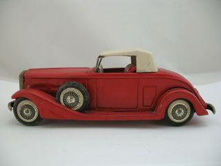 Bandai Tin Car with friction motor: 1933 Cadillac 2