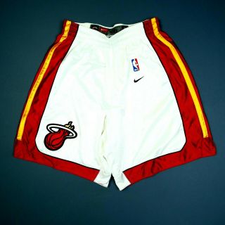100 Authentic Miami Heat Vintage Nike Shorts Men’s 44 8
