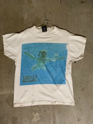 Vintage 1992 Nirvana Nevermind Tour Shirt Kurt Cobain Fear Of God Jerry Lorenzo