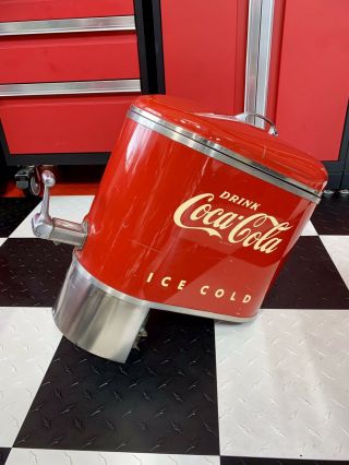 Very Rare 1950’s Coca Cola Soda Fountain Dispenser Coke Cooler Vending Machine