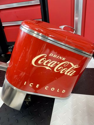 Very Rare 1950’s Coca Cola Soda Fountain Dispenser Coke Cooler Vending Machine 2
