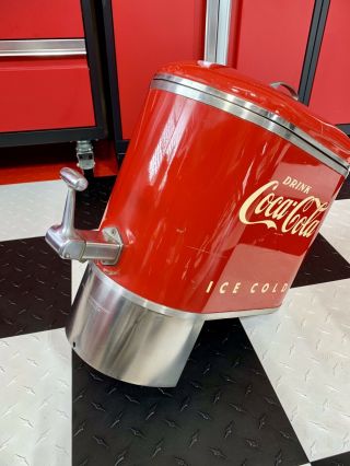 Very Rare 1950’s Coca Cola Soda Fountain Dispenser Coke Cooler Vending Machine 3