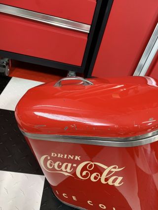 Very Rare 1950’s Coca Cola Soda Fountain Dispenser Coke Cooler Vending Machine 8