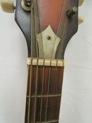 Vintage 1960s Guyatone Musician SG - M03 Semi Acoustic Guitar F - Hol Hollow Body 5