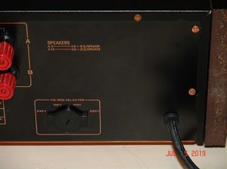 Pioneer M - 90 Vintage Reference Power Amplifier 120/220 7