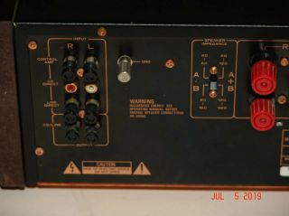 Pioneer M - 90 Vintage Reference Power Amplifier 120/220 9