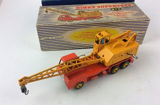 Vintage Dinky Toys 7972 20 Ton Lorry Mounted Crane " Coles "