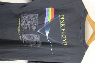 Vintage Pink Floyd Dark Side of the Moon 1994 Tour Shirt 90s Concert Brockum 92 4