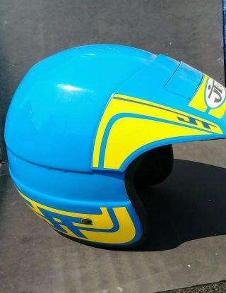 Jt Racing Vintage Als - 1 Open Face Helmet Large