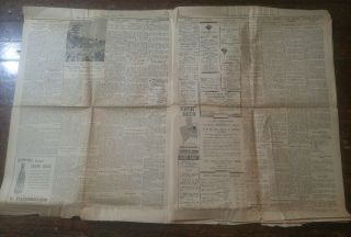 The Japan Chronicle May 23rd 1939 eight pages World War 2 rare 3